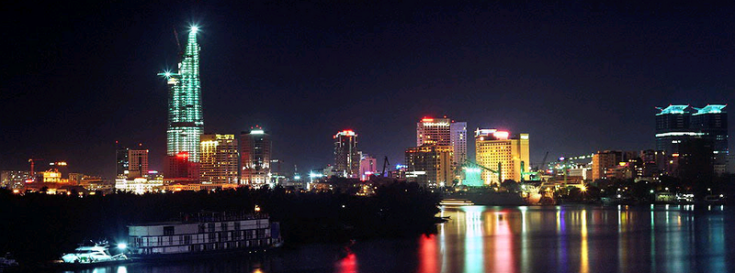 Public Domain von TomDoan (http://en.wikipedia.org/wiki/File:Saigon_skyline.png)