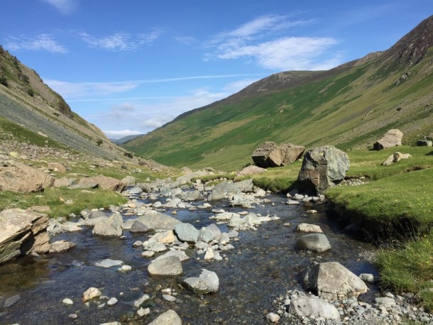 Davor oder dahinter: Honister-Pass